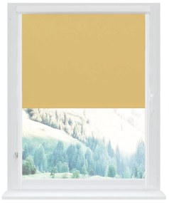 Dekodum Klasická mini roleta v bielej kazete, farba látky Vanilka Šířka (cm): 55, Dĺžka (cm): 150, Strana mechanizmu: Práva