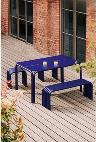 Kovový záhradný jedálenský stôl 84x135 cm Nokk – noo.ma