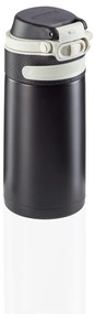 Leifheit Termoska s šikovným uzávěrem 350 ml - černá 03243