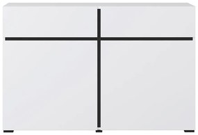 Komoda Cross2d2s biely/Čierna