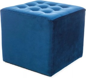 SI Lori Velvet taburetka námornícka modrá