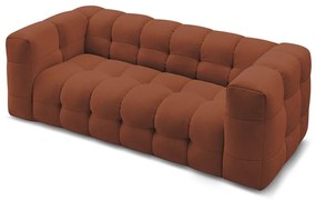 Pohovka v tehlovooranžovej farbe 232 cm Cloud – Bobochic Paris