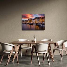 Obraz - Nyhavn, Kodaň (70x50 cm)