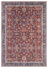 Vínovočervený koberec Nouristan Vivana, 160 x 230 cm