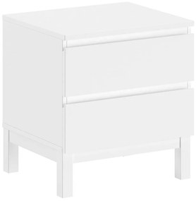 Biely detský nočný stolík Eva – Vipack