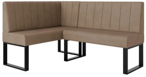 Rohová lavica Mondeo 140x200 (tmavobéžová) (L). Akcia -20%. Vlastná spoľahlivá doprava až k Vám domov. 1129913
