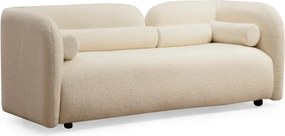 Dvoumístná pohovka Victoria 190 cm krémová