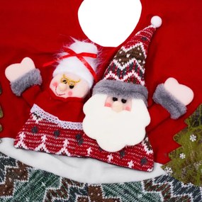 Podložka pod vianočný stromček YX22025 červená