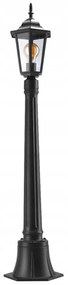 BERGE Záhradná lampa Stĺp Lampáš LED E27 105cm