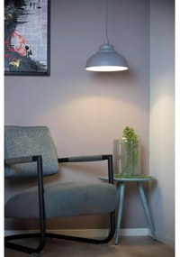 Lucide 34400/29/36 - Závesné svietidlo ISLA 1xE14/40W/230V šedá