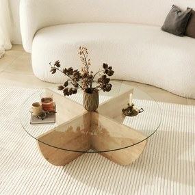 Konferenčný stolík Lily Sapphire Oak