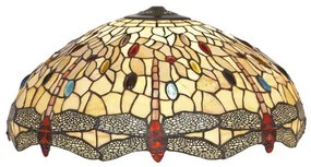 Mega Tiffany tienidlo VÁŽKA JANTAR Ø55