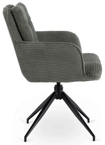 Otočná stolička MIA zelená