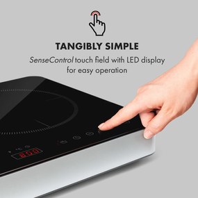 Cookio, indukčná varná doska, 3500 W, LED displej, sklokeramika