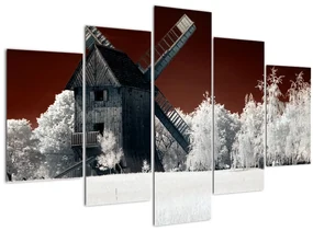 Obraz mlyna (150x105 cm)