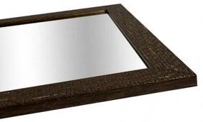 Zrkadlo GLAMOUR/TH Hnedá 40x80 cm