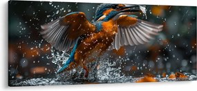 Obraz - Včelojedi (120x50 cm)