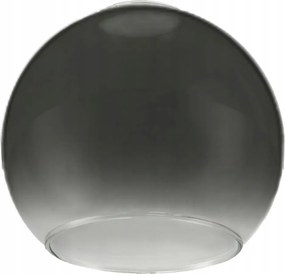 Sklenené tienidlo pre stropnú stolovú lampu v tvare gule, dymovosivý prechod