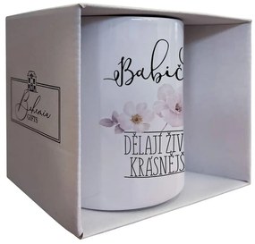 Bohemia Gifts Keramický hrnček - Pro babičku, 350 ml