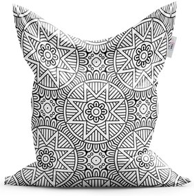 Sablio Sedací vak Hviezdy mehendi - 200x140 cm