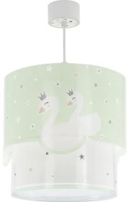 Dalber 61712H - Detský luster SWEET LOVE 1xE27/60W/230V zelená