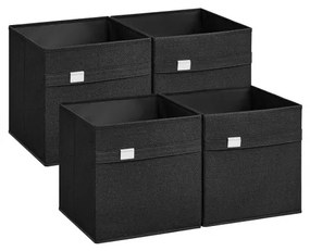 Set stohovateľných boxov ROB233B04 (4 ks)