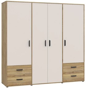 Skriňa Mokkaro Moks841-M802 Piesok/Dub Mauvella