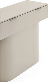 Béžový konzolový stolík 36x100 cm Totem – Teulat