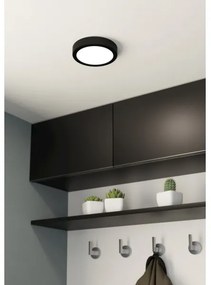 Eglo 900581 - stmievateľné LED stropné svietidlo FUEVA LED/11W/230V čierne