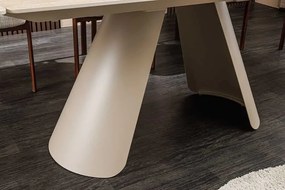 Rozkladací keramický jedálenský stôl Belinda 160-240 cm béžový