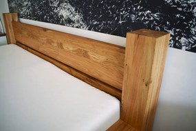 Oak´s Dubová postel Fortis - 160x200 cm