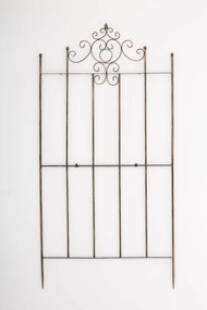 Mriežka na popínavé rastliny Paula - 180 x 85,5 cm - Bronzová