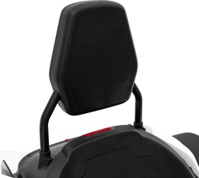 Ramiz Detská motokára na batérie Fast 3 Drift biela + funkcia Drift + motory 2x150W + rádio LED + pásy