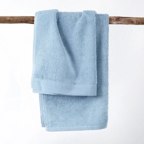 Goldea modalový uterák/osuška s prírodným vláknom - svetlo modrý 90 x 180 cm