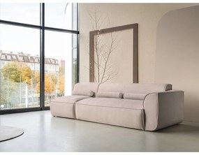 Béžová leňoška (pravý roh) Flex Felix – Miuform