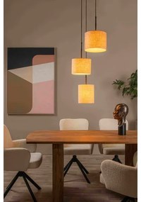 Lucide 45409/13/38 - Luster na lanku MAYA 3xE27/40W/230V krémová