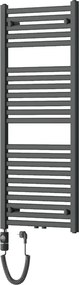Mexen Hades, elektrické vykurovacie teleso 1200 x 500 mm, 600 W, čierna, W104-1200-500-2600-70