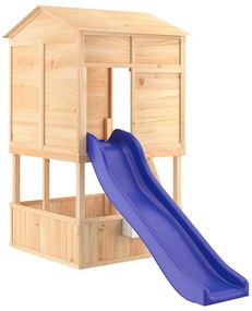 Vonkajšia súprava na hranie masívna jedľa