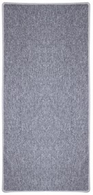 Vopi, Behúň na mieru Astra svetlo šedá, šíre 100 cm, šedá, chodba / predsieň