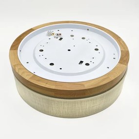 Brilagi - LED stropné svietidlo BELLADONNA LED/36W/230V pr. 40 cm krémová/dub