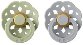 BIBS Boheme cumlíky, kaučuk 2ks - veľkosť 1 - Sage Cloud