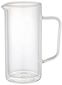 4Home Termo sklenený džbán Double Hot&Cool, 1 l