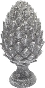 Dekoratívna figúrka Pinecone Grey 15x15x30 cm