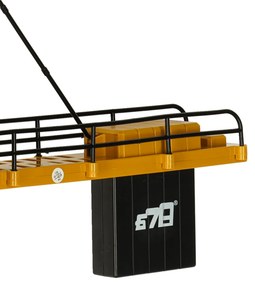 KIK Diaľkovo ovládaný stavebný žeriav RC s hákom, 128 cm