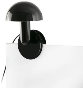 FARO 56100 - Stolná lampa s klipom 2v1 BELA 1xE27/15W/230V čierna