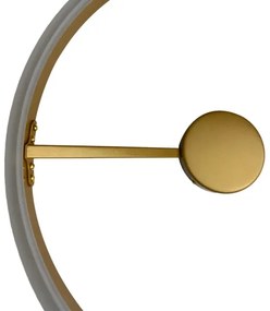 LED Stmievateľný prisadený luster LED/40W/230V 3000-6500K zlatá + diaľkové ovládanie