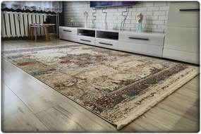 Dekorstudio Moderný koberec LUXESS vzor 86 bordový Rozmer koberca: 120x170cm