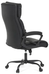 Autronic BONTEC Kancelárske kreslo, hojdací mechanizmus, čierna ekokoža, KA-Y346 BK Farba: Modrá