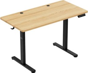 Elektrický výškovo nastaviteľný stôl Mark Adler Leader 6.9 Dub Craft / čierny