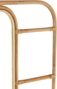 Prírodné ratanové zrkadlo s rebríkom Ellen Rattan Natural - 80*3*180 cm